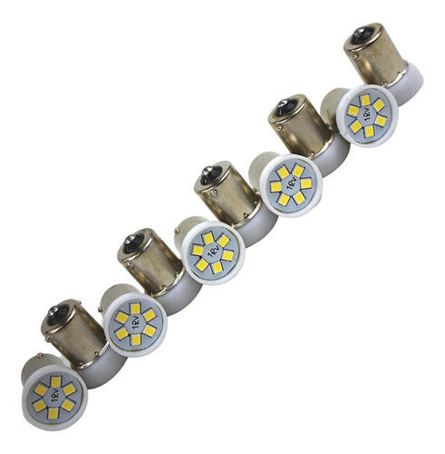 Imagem 4 de 10 de Lâmpada De Led 67 10 Watts 12v Branca Caixa Com 10 Unidades