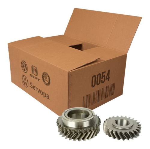 Par Engrenagem 4ª Marcha Kombi Flex Original Volkswagen