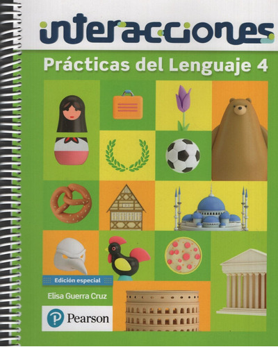Practicas Del Lenguaje 4 - Interacciones - Pearson, De Guerra Cruz, Elisa. Editorial Pearson, Tapa Blanda En Español
