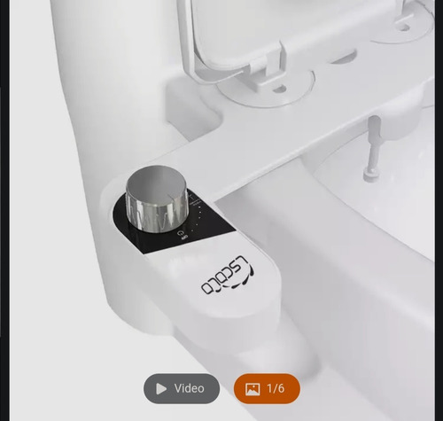 Bidet Para Asiento De Inodoro Con Boquilla Doble Retráctil