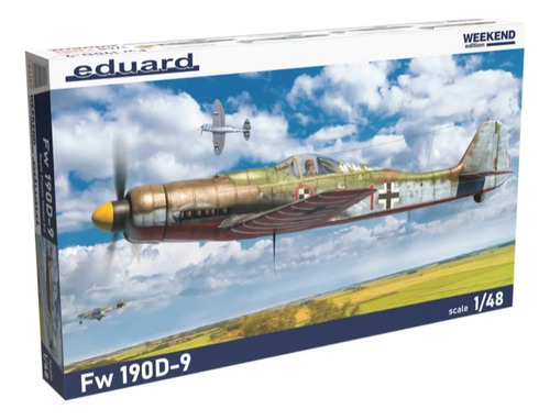 Modelismo 1/48 Avion Aleman Fw 190 D-9 Eduard Luftwaffe 
