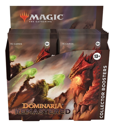 Magic The Gathering Dominaria Remastered Collector Boosters