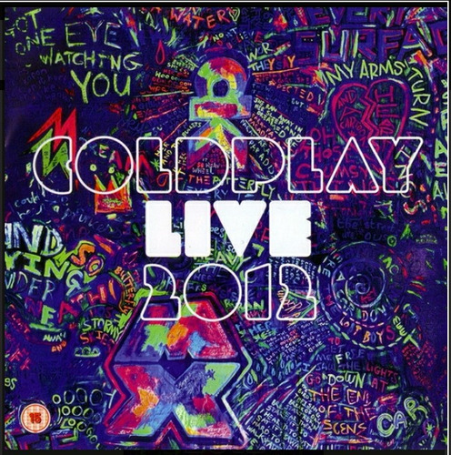 Coldplay Live 2012 Cd+ Dvd Emi Music Colombia Doble Original