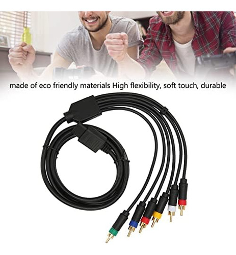 Cable Compuesto Multifuncional Rgb Rgbs Con Gran De 4 Bnc,