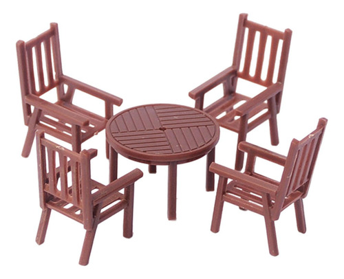 Silla De Mesa En Miniatura Conjunto De Muebles Modelo 1 A 50