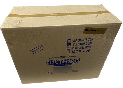 Amplificador Meteoro Vulcano G200 Novo Original Mostruario