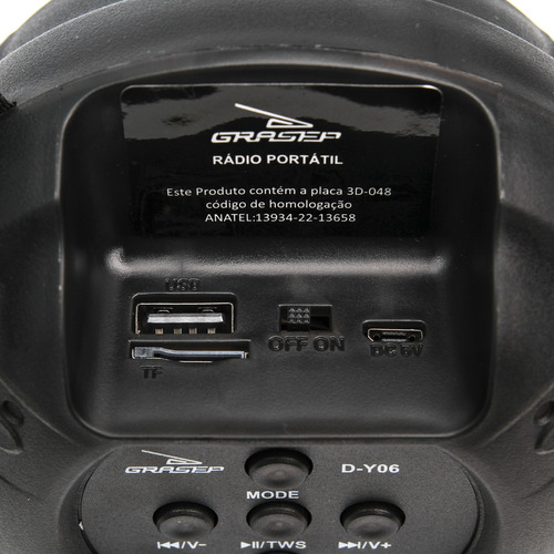 Caixa De Som Portátil 5w Rms Bluetooth Amplificada Tws Mp3