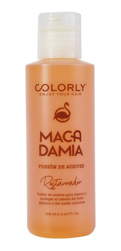 Restaurador De Cabello Macadamia Fusión De Aceites Colorly