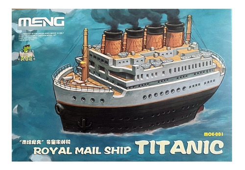 Barco Titanic Modelo De Plástico Para Armar Barcos Escala