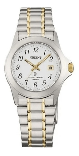 Reloj Orient Fsz3g004wo Analógico Acero Combinado Mujer