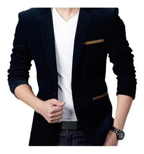 Blazers Casuales Delgados De Moda Para Hombre