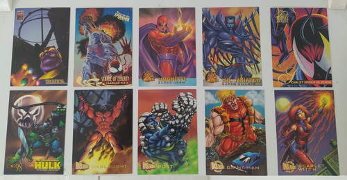 Imagem 2 de 6 de Lote 52 Cards Marvel