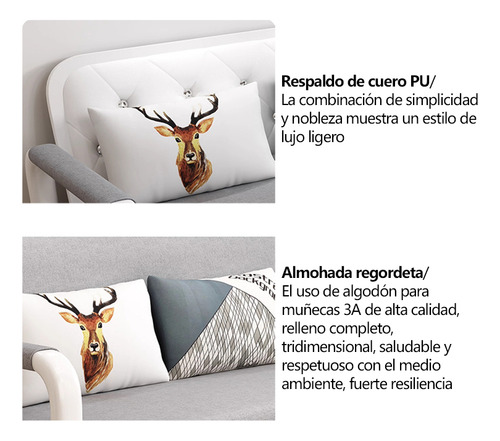 Individual Plegable Y Con Almacenaje Nórdico Sofá Cama