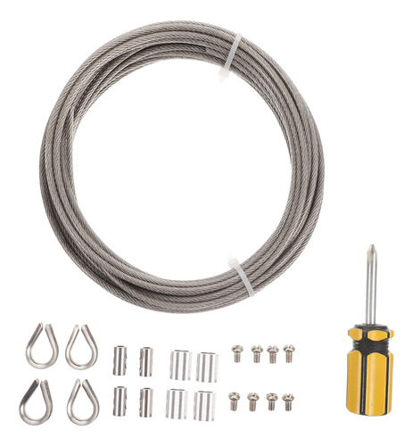 Kit De Cable De Acero Para Tienda De Campaña Exterior