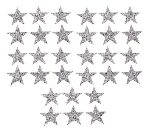 Parches De Hierro Con De Estrella De 30 Piezas For ,