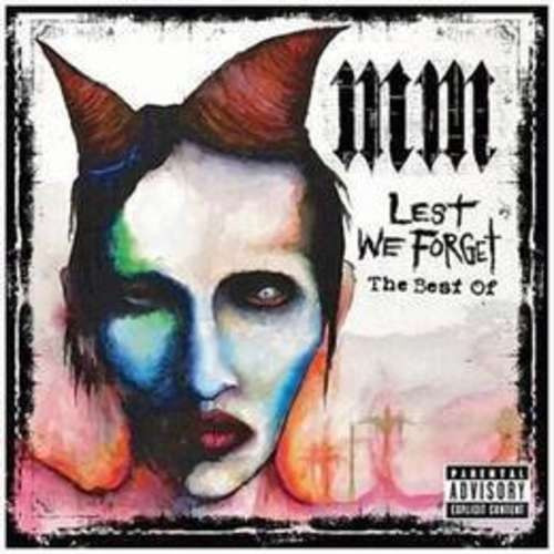 Marilyn Manson Lest We Forget The Best Of Bonus Track Import