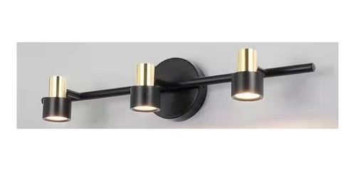 Lámpara De Pared  De 3 Luces Para Espejos Nórdica Moderna