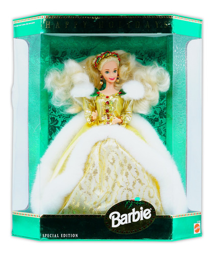 Happy Holidays Barbie Special Edition 1994 Detalle