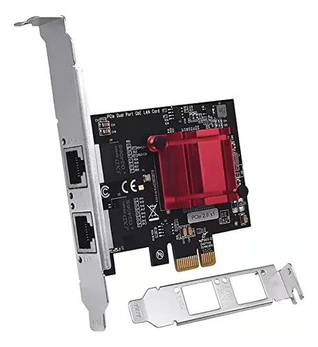 comprar Adaptador Pci Express A Gigabit Ethernet De 2 Puertos, Pcie