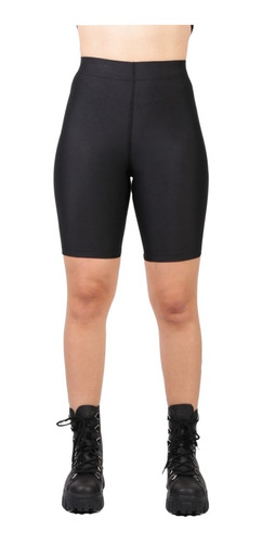 Short Deportivo Bikers Casual Fit Mujer Control Oversize