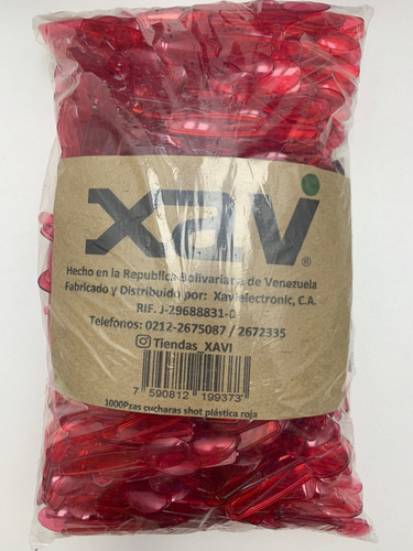 Imagen 2 de 2 de 1000 Cucharilla Cuchara Shot Plastica 3362 Xaviplas
