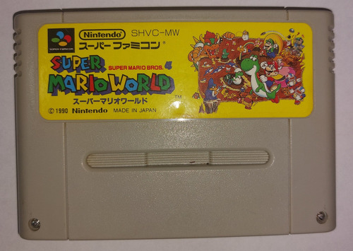 Super Mario World Snes Nintendo