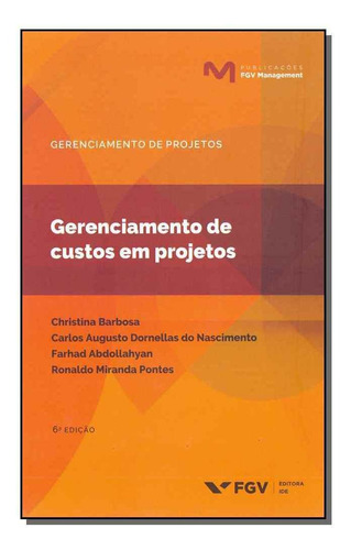 Gerenciamento De Custos Em Projetos - 06ed/19