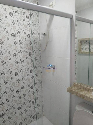 Imagem 8 de 22 de Apartamento Com 2 Dormitórios À Venda, 67 M² Por R$ 200.000,00 - Saboó - Santos/sp - Ap6613