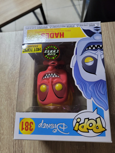 Funko Chase Disney 381 Hades Glow In Dark Hot Topic