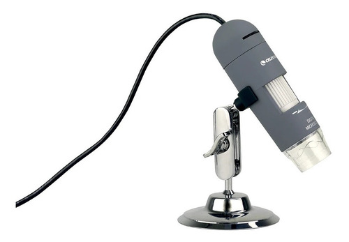 Imagen 7 de 10 de Microscopio Digital Usb Celestron Deluxe 1600 X 1200 + 6 Led