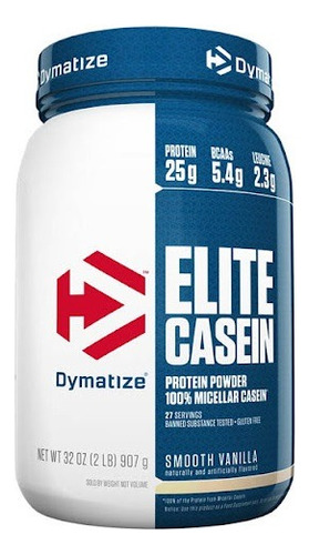 Elite Casein 2 Lbs Proteína Caseína Micelar Dymatize 