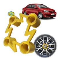 Comprar Trava Roda 4x17 Toyota Etios Yaris Jogo Cu002F 4 Peças