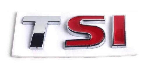 Emblema Tsi Cromo-rojo Golf Gti Jetta Polo Tiguan Passat