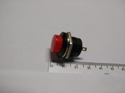 100 Peça - Chave Push Button Tipo Start - Bujão R13-507 Vm