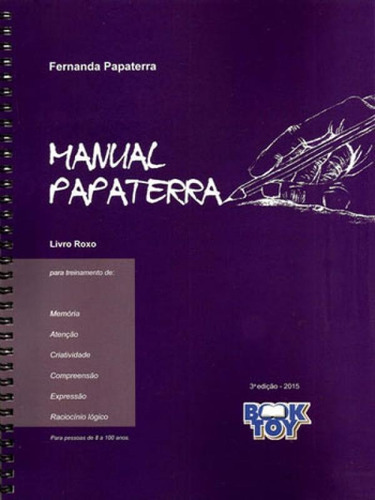 Manual Papaterra - Livro Roxo, De Limongi, Fernanda Papaterra. Editora Book Toy ***, Capa Mole Em Português