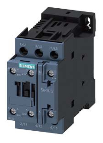 Contactor De Potencia,38a/18kw/400vac Siemens 3rt2028-1ag20