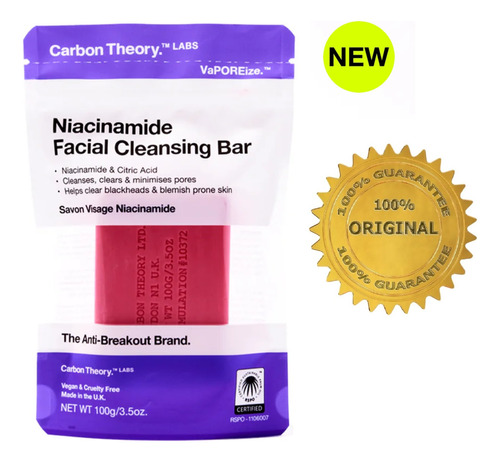 Niacidamide Facial Barra Limpiadora