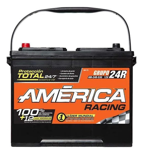Acumulador Para Auto América Tipo Am-24r-530. Entrega Cdmx.