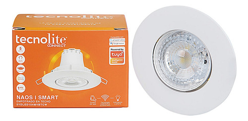 Lámpara De Techo Led Acento Naos I 5w Bco 27-65k Tecnolite Color Blanco