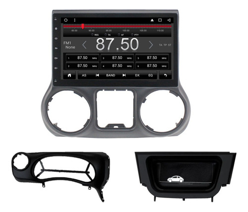 Estereo Jeep Wrangler 2011-2018 Android Carplay Con Camara