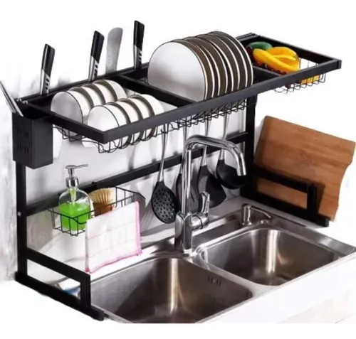 comprar Organizador De Platos Escurridor De 85cm Acero Inoxidable