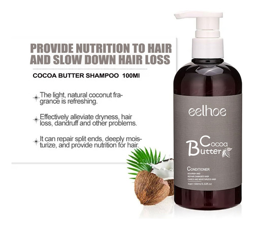 Shampoo Cocoa Soft Scalp Para Lavar O Cabelo 100ml Shampoo D