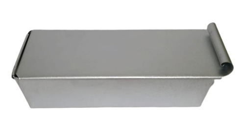 Pack 5 Moldes Para Pan De Caja C/tapa Zitro Alum Grande 33cm