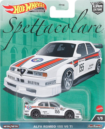 Alfa Romeo 155 V6 Ti Spettacolare 1/5 Hot Wheels Premium