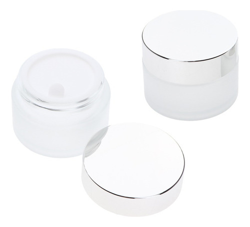 Recipiente De Maquillaje Cosmético Con Tapa Frasco De