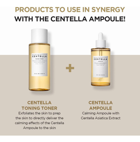 Suero facial en ampolla de centella asiática de Madagascar Skin1004