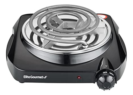 Quemador De Encimera Elite Gourmet Esb301c# De Bobina Simple