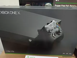 Microsoft Xbox One X Impecable Con 2 Joystick + 3 Juegos
