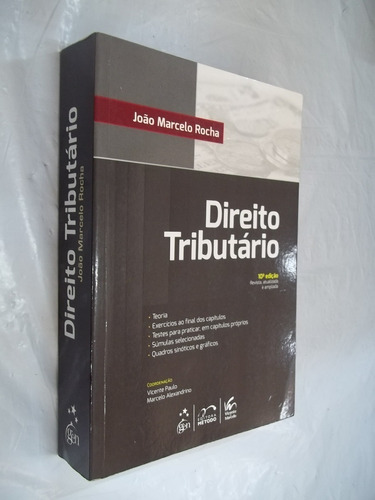 Livro - Direito Tributário - João Marcelo Rocha 