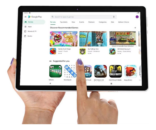 Tablet Bdf 10' Octa Core 4gb Ram 64gb Android 11 Dual Chip Preto